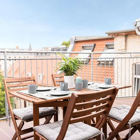 Ko-Living - Händel Suite - Altstadt mit Netflix&Dachterrasse Halle  Exterior foto