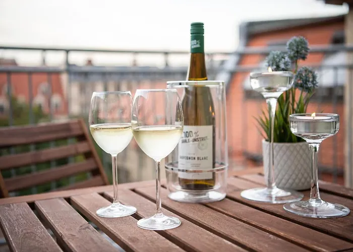 Ko-Living - Haendel Suite - Altstadt Mit Kueche, Smart Tv & Dachterrasse