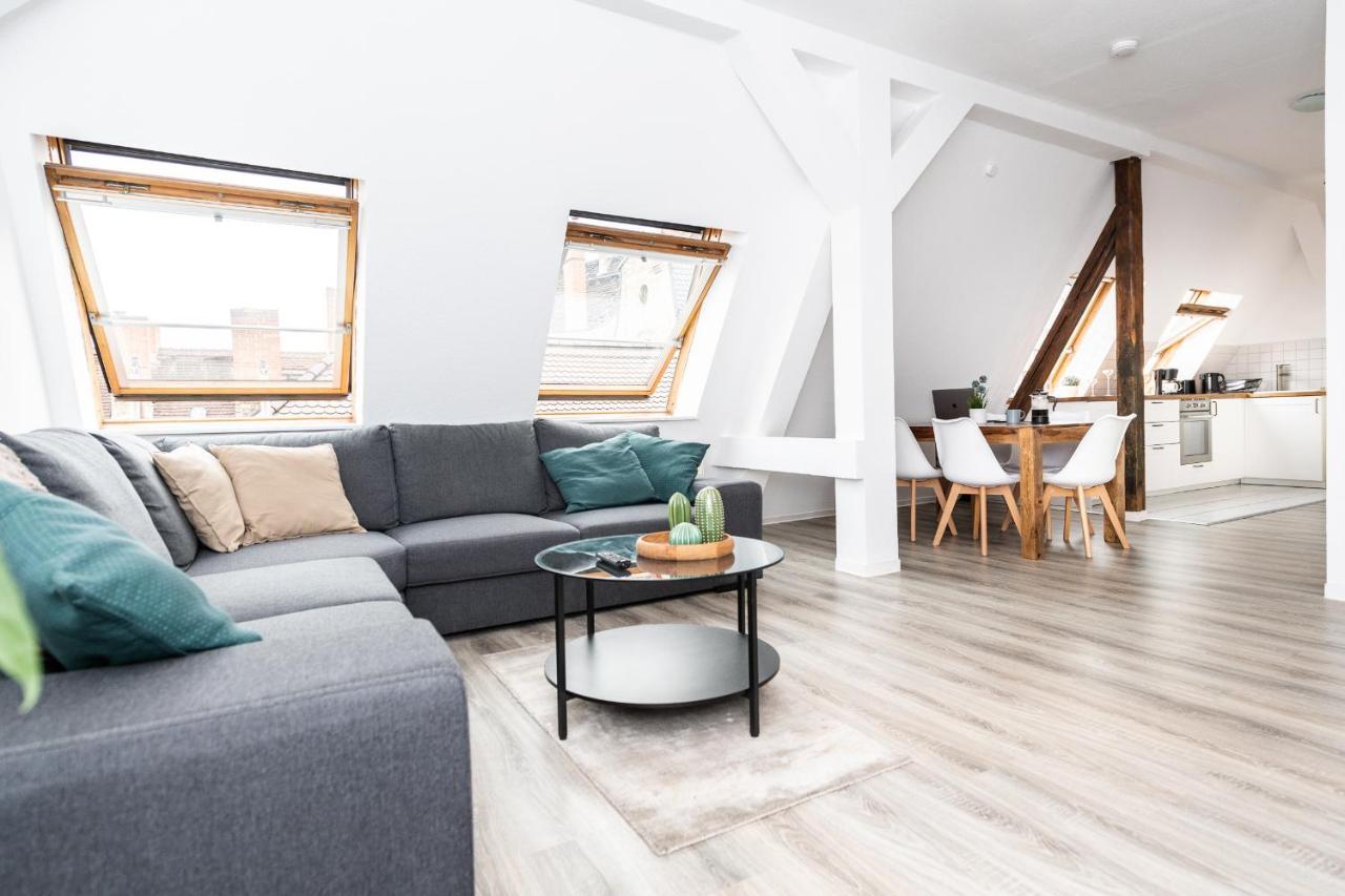 Ko-living - Haendel - Altstadt Mit Kueche, Smart Tv & Dachterrasse Apartament Halle (Saale)
