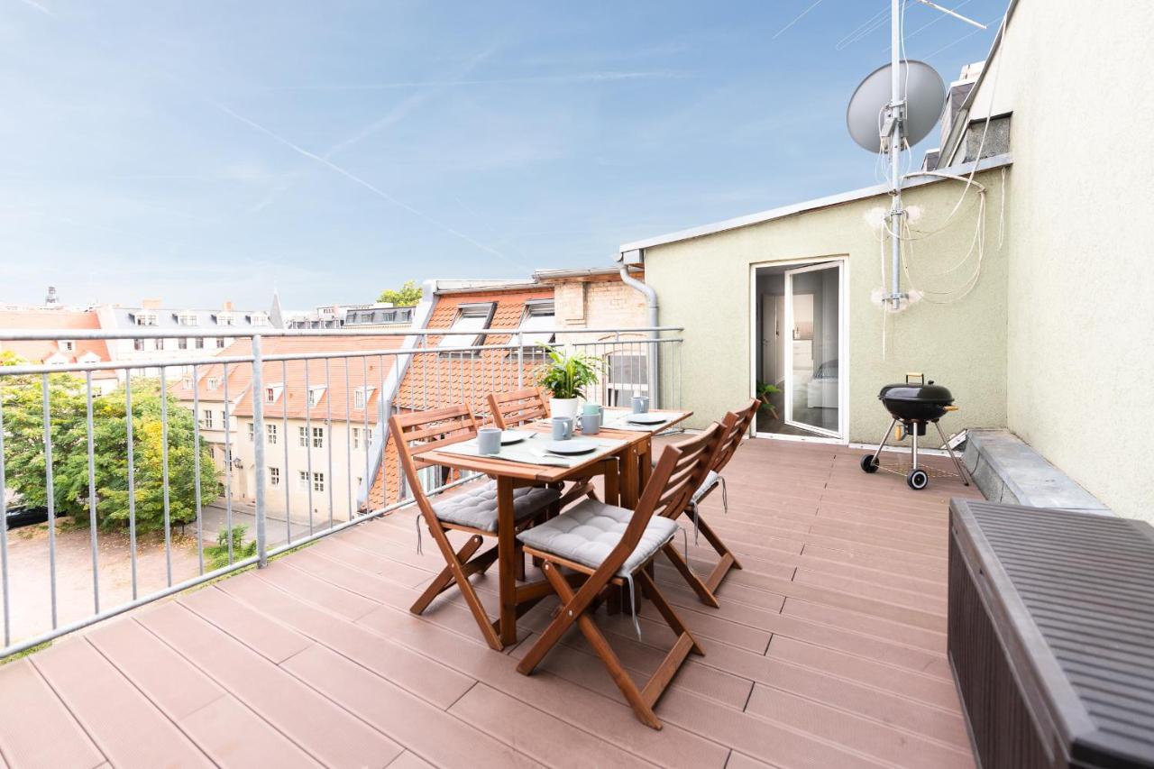 Apartment Ko-living - Haendel - Altstadt Mit Kueche, Smart Tv & Dachterrasse