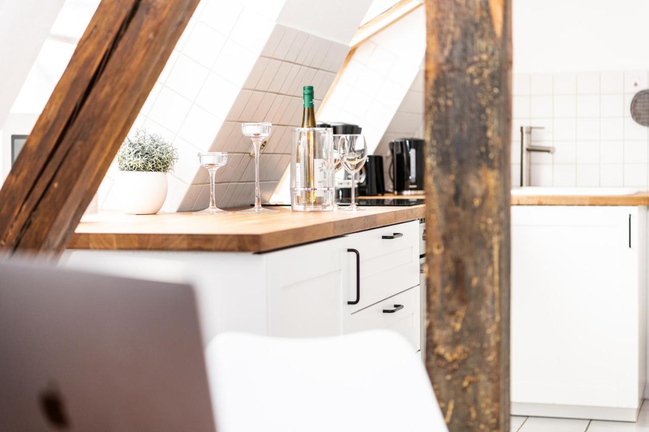 Ko-living - Haendel - Altstadt Mit Kueche, Smart Tv & Dachterrasse * Halle (Saale)