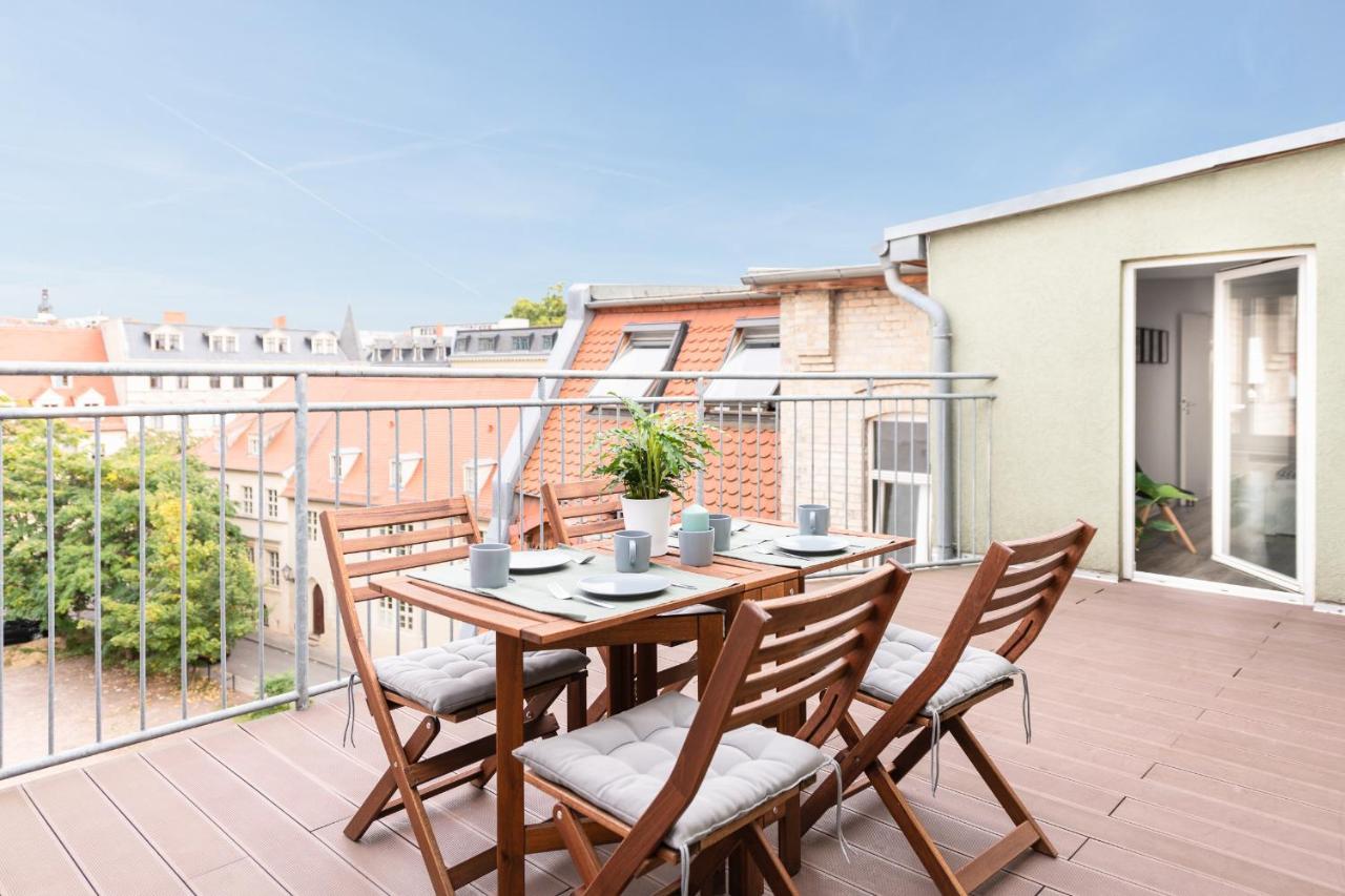 Ko-living - Haendel - Altstadt Mit Kueche, Smart Tv & Dachterrasse Apartament